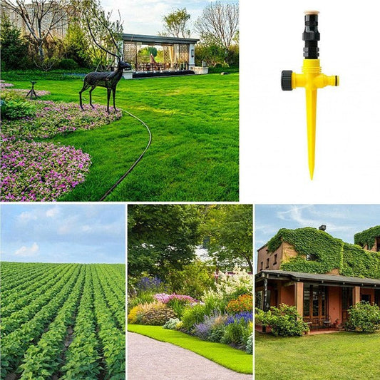 🔥Summer Hot Sale🔥360° ROTATION AUTO IRRIGATION SYSTEM GARDEN LAWN SPRINKLER