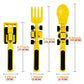 Kreatives Essbesteckset für Kinder/Bulldozer children's tableware