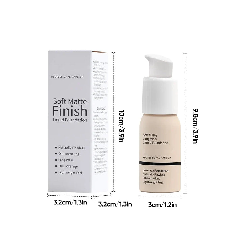 Long-Lasting Oil Control Non-Tearing Liquid Foundation