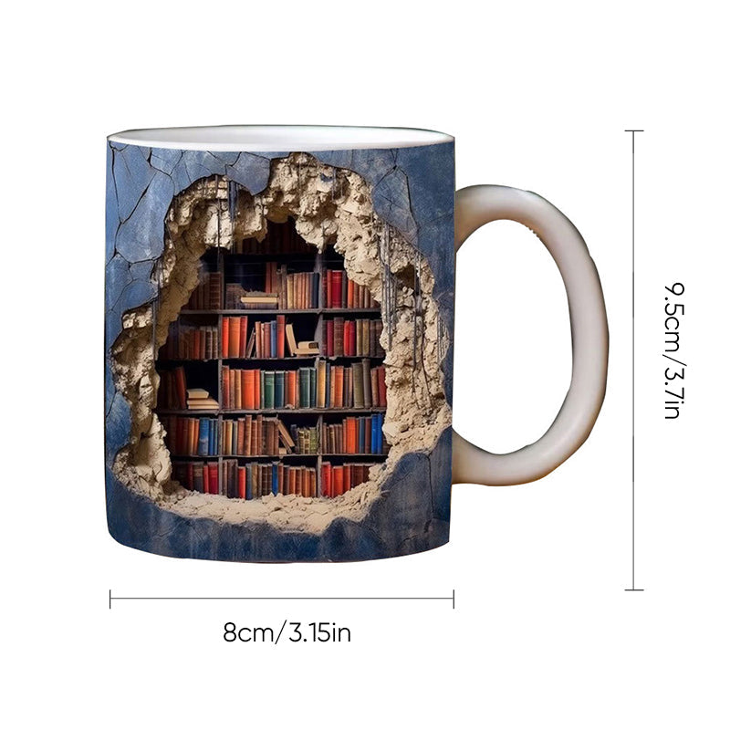 3D Note Library Mug