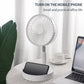 Stand Fan, Folding Portable Telescopic USB Fan