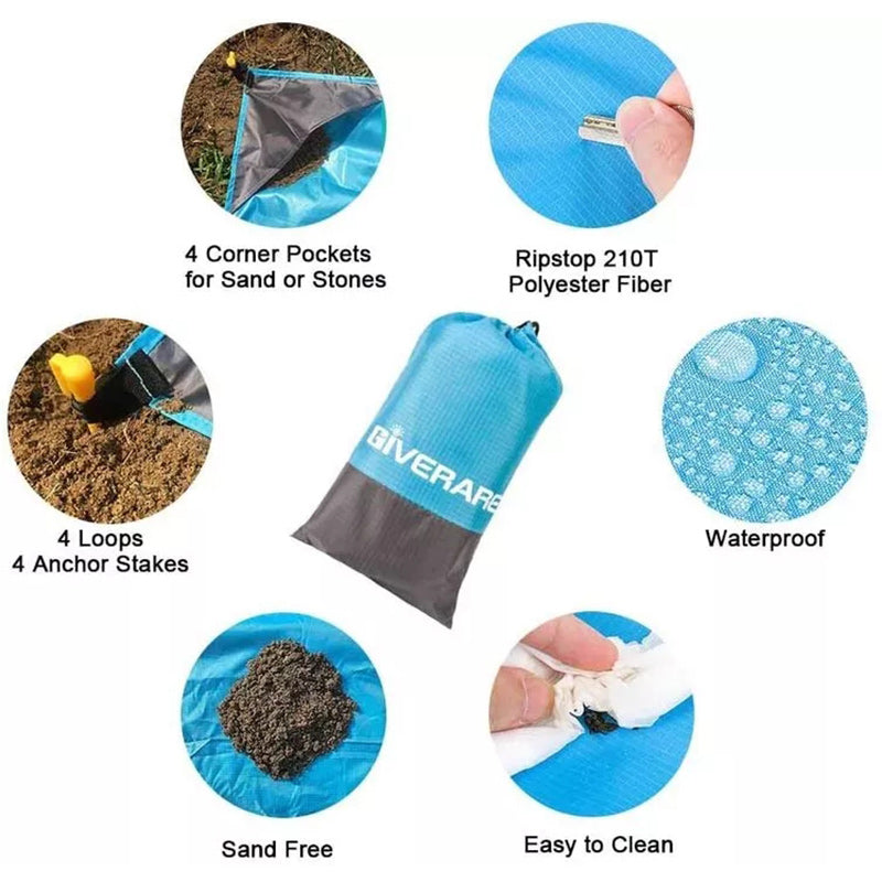 Lightweight Sand Free Beach Mat