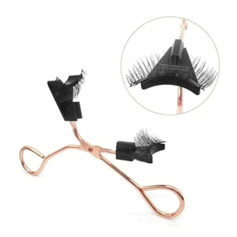 European And American Curling Magnetic False Eyelashes Set