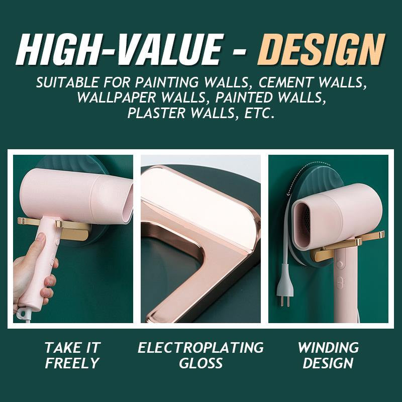 Wall-mounted Hairdryer Rack