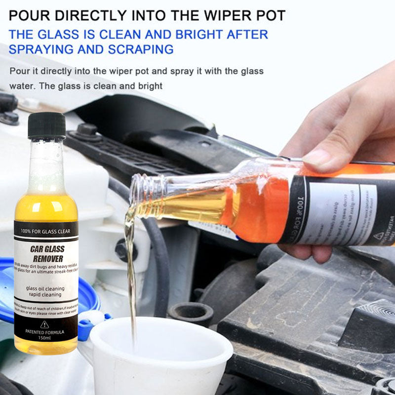 Automotive Glass Oil Film