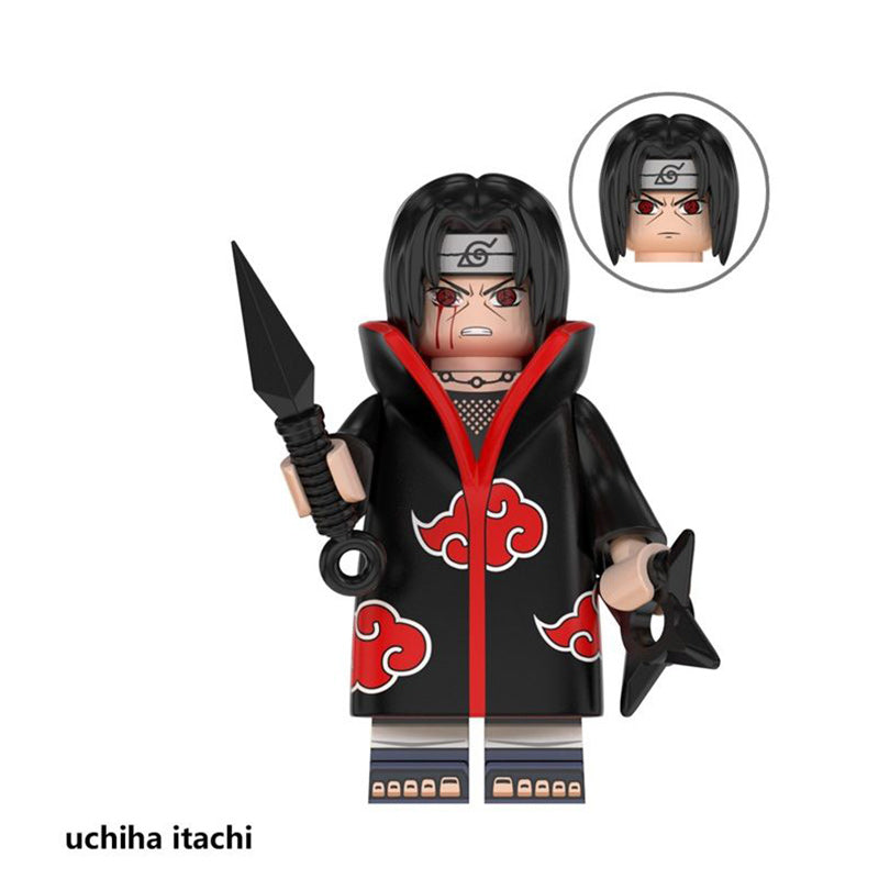 Anime Naruto Series Xiao Organization Payne Minifigure Model Assembled Building Blocks
