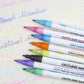 Gift Card Writing & Drawing Double Line Outline Pen---- 8 Colors