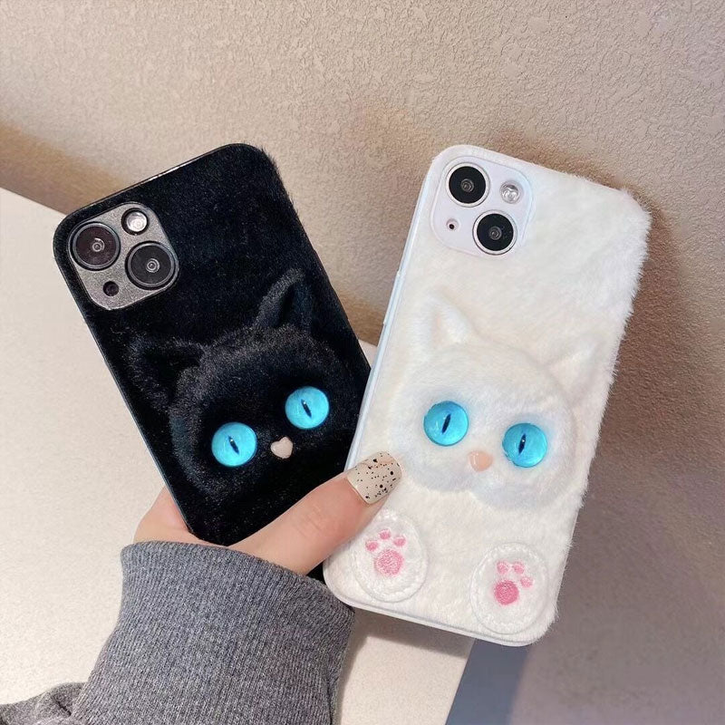 3d Cartoon Cat Phone Case