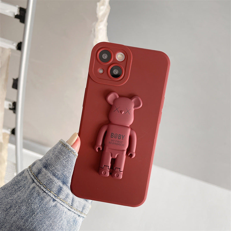Violence Bear Doll Holder Mobile Phone Case