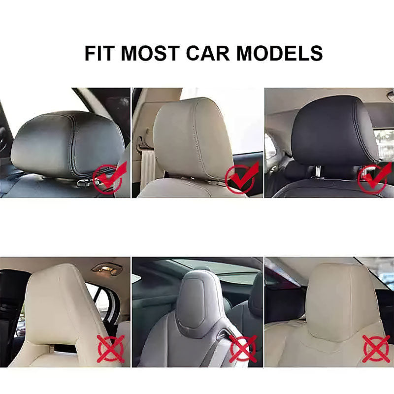 Premium Car Seat Headrest Pillows