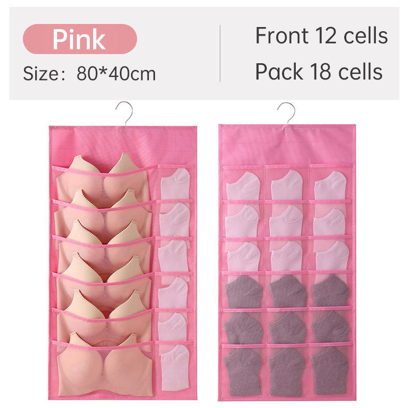 Double-Side Hanging Underwear Organizer
