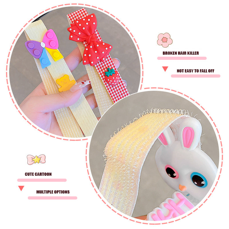 Little Girls Bangs Magic Hair Sticker Hair Accessories