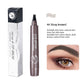 Simulation Four-prong Liquid Eyebrow Pencil