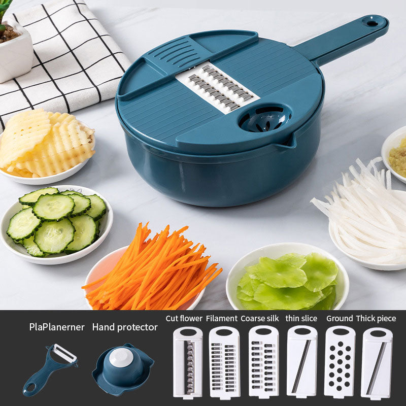 12-piece Set Of Multi-function Vegetable Cutters