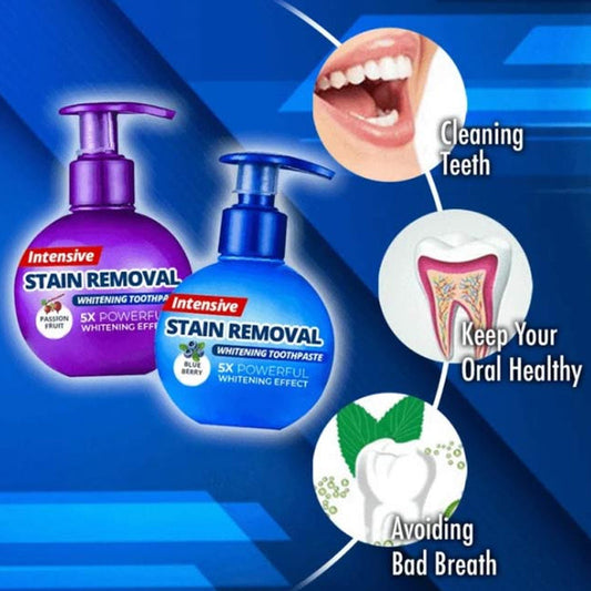 Intensive Stain Removal Whitening Toothpaste