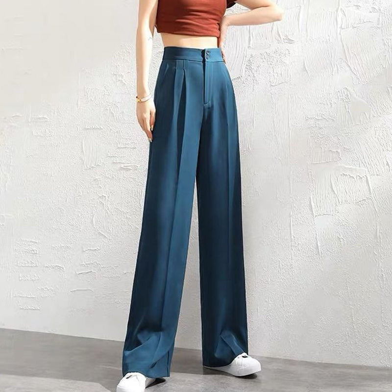 Woman's Casual Full-length Loose Pants