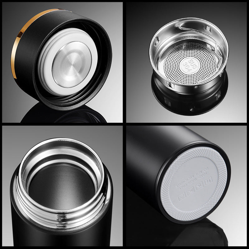 Water Bottle with Smart LCD Touch Screen