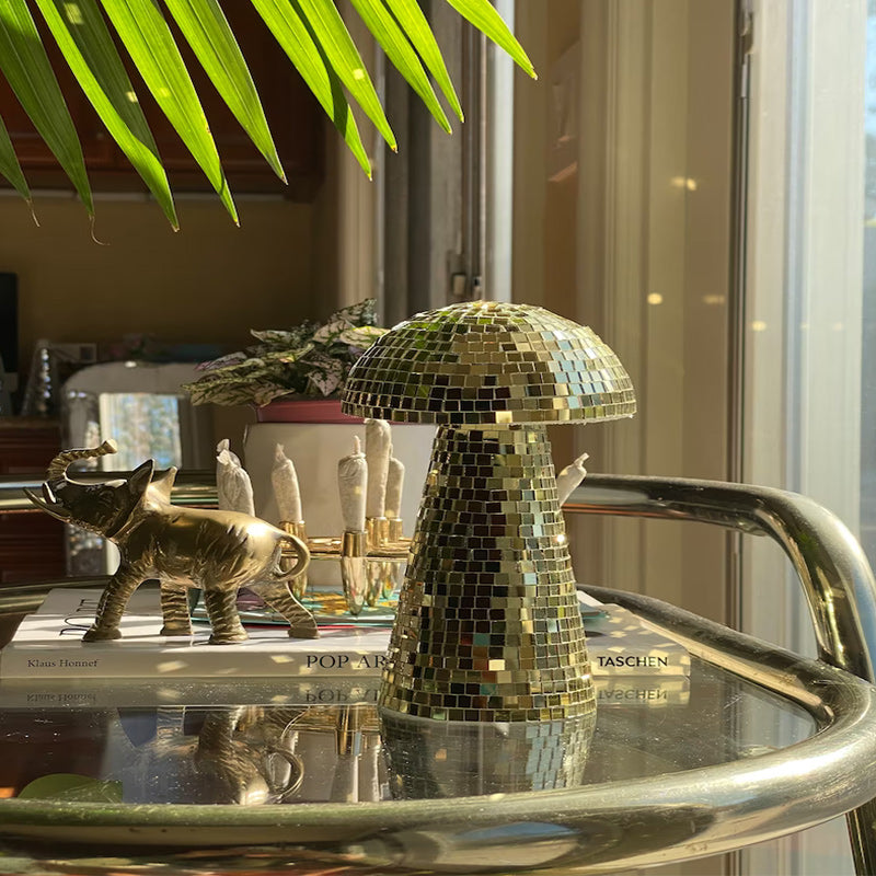 Disco Mushroom Disco Ball Home Decor
