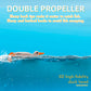 Double Propeller Duckling Soft Bionic Bait