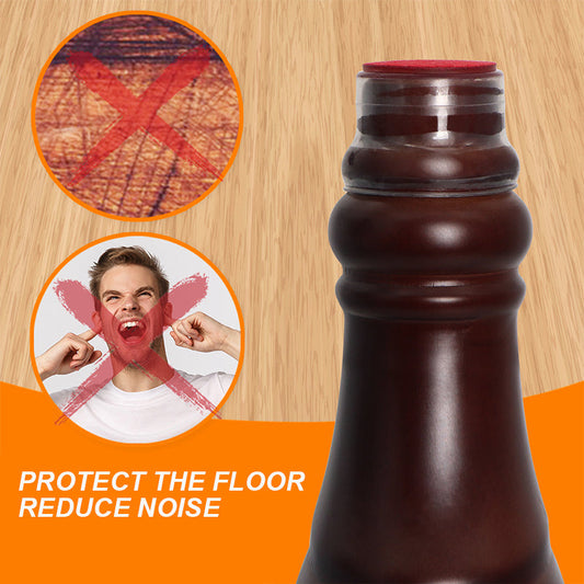 Red Silicone Chair Leg Cover（8 pcs)