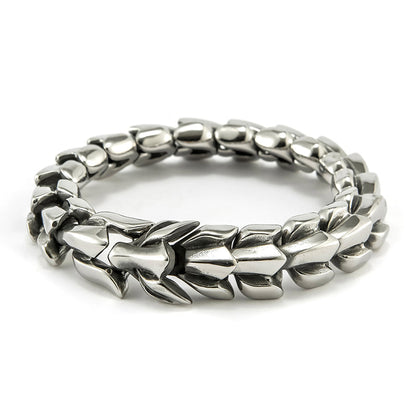 Dragon Keel Chain Link Bracelet for Men