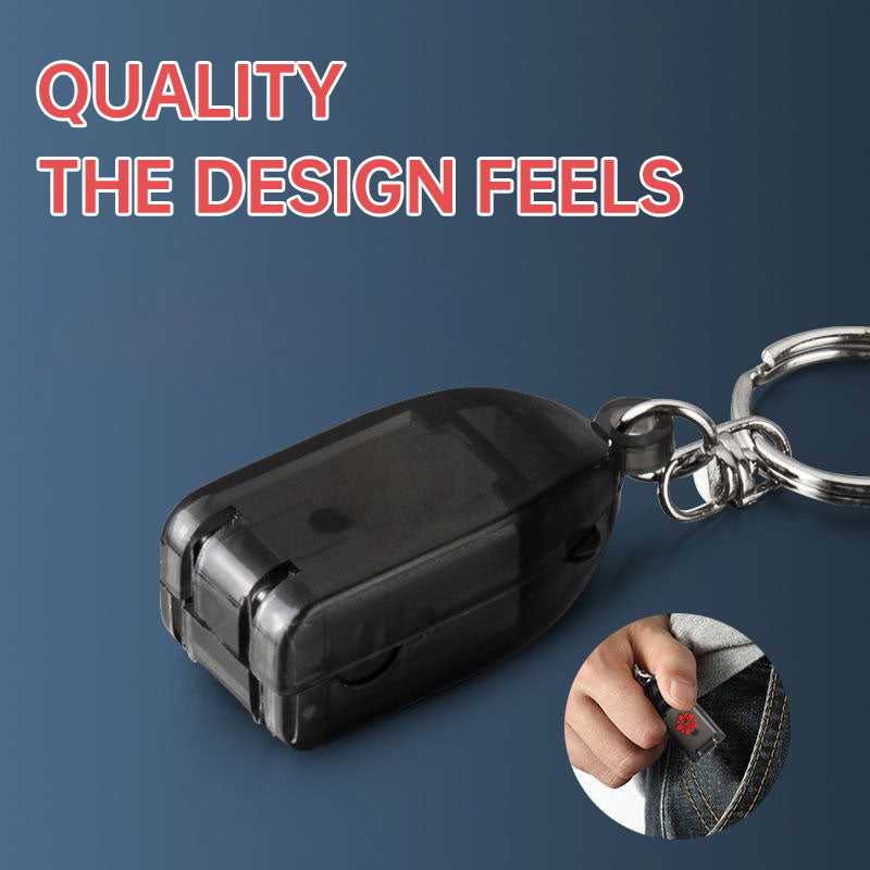 Mini Foldable Nail Cutter with Key Ring