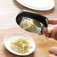 Garlic Press Rocker, Stainless Steel Garlic Mincer Crusher Chopper Peeler with Ergonomic Handle