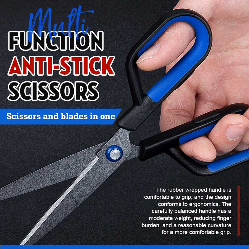 Multi-Function Anti-Stick Scissors