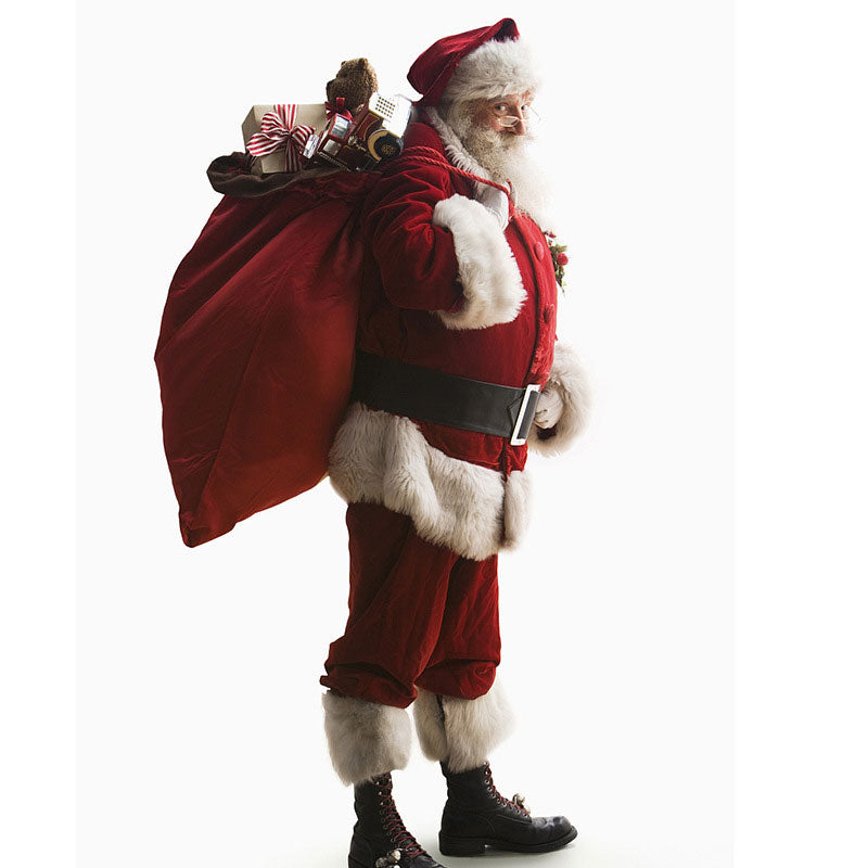 Adult Flannel Santa Suit Costume