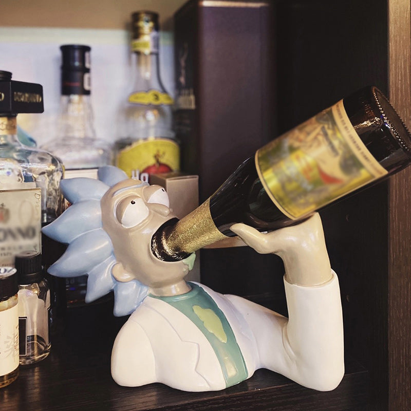 Rick & Morty Wine Bottle Holder