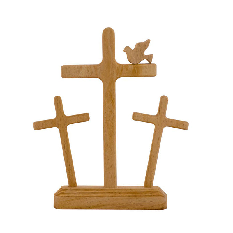 Easter Scene Wooden Decoration