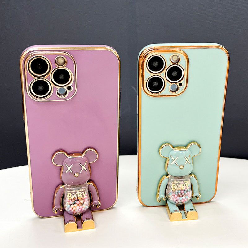 Flow Beads Bear Mobile Phone Case