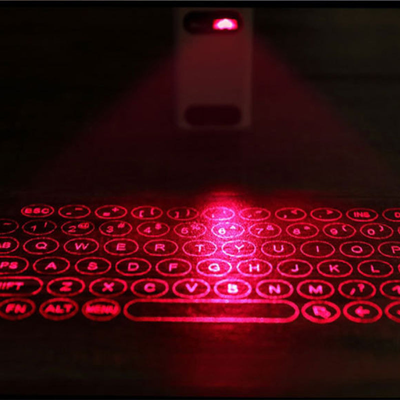 Laser Projection Virtual Keyboard