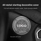 Car One-button Start Button Decoration-Gear