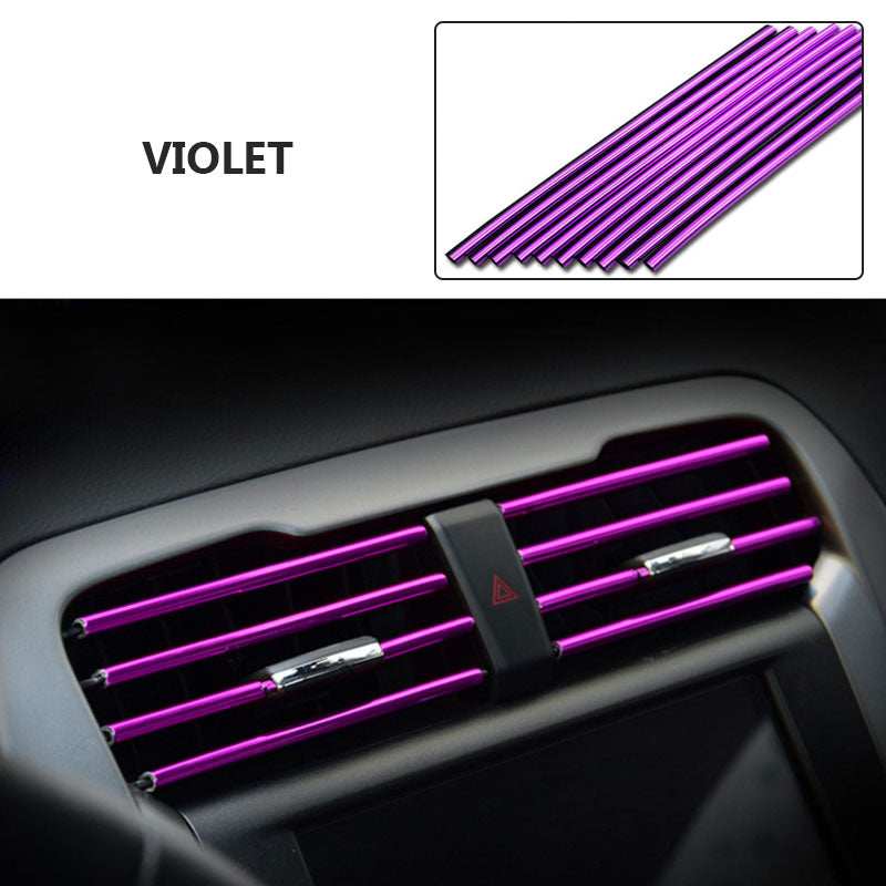 Car Vent Decorative Strip (10PCS)