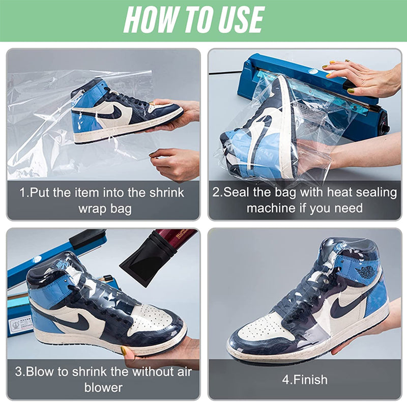 Shrinkable Shoe Bags (50 Pieces)