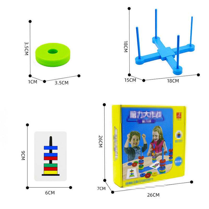 Magnetic Rings Match Board Games