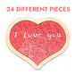 Wooden Heart Puzzle💖