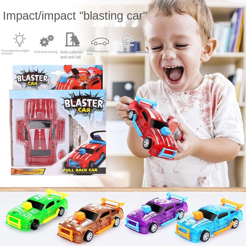 Children's Creative Assembles Parent-child Interactive car Toy