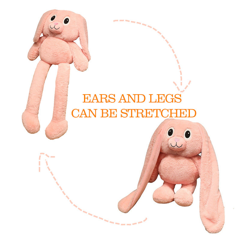 Stuffed Rabbit With Pulled Ears