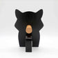 Wolf Wooden Glasses Stand