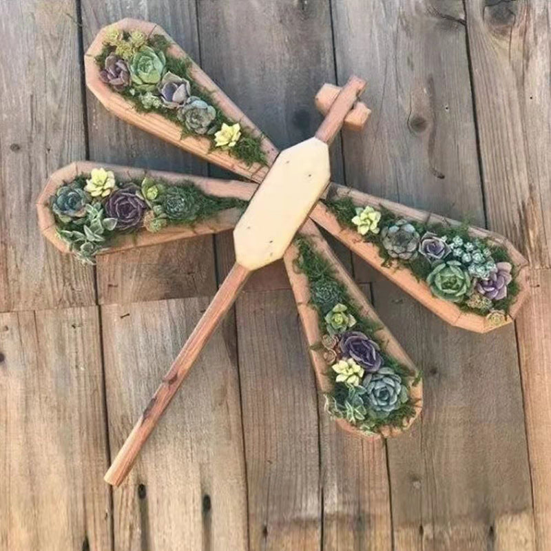 Bull Head Planter Statue Wall Mounted Outdoor Planter Pots