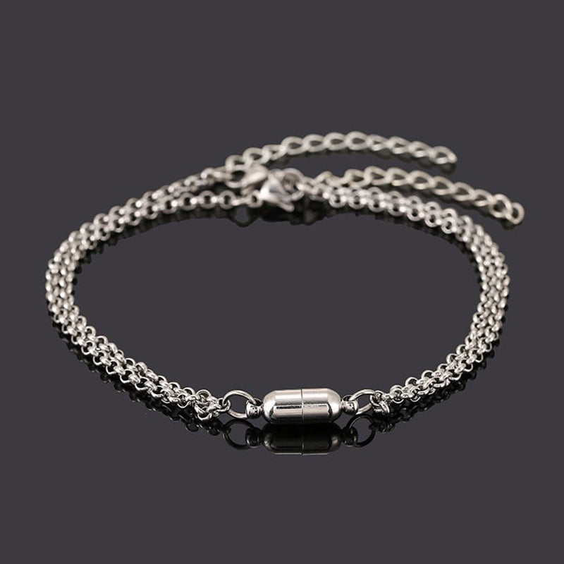 Cuban Chain Couple Bracelet (1 Pair)