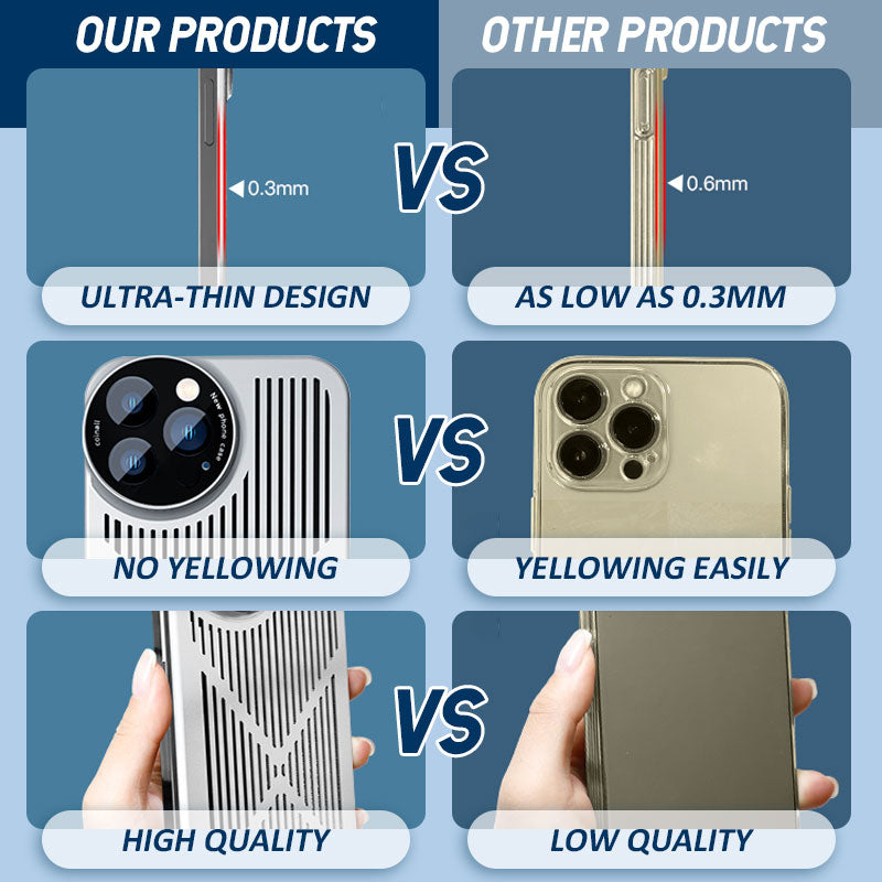 Graphene Hollow Heat Dissipation Phone Case