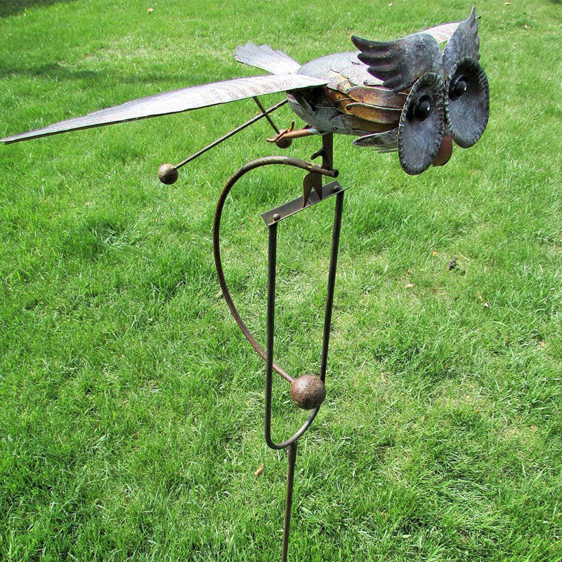 Life-Like-Garden Art-Owl Garden Patio Decoration