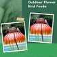 Outdoor Cone Flower Bird Feeder