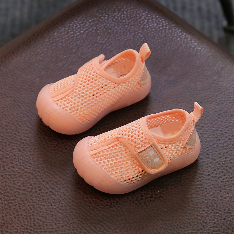 Children's Mesh Flying Weave Breathable Shoes