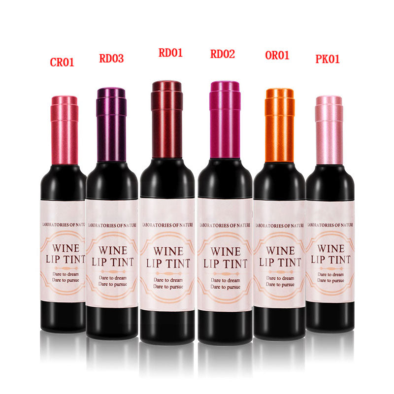 6 Colors/set Red Wine Lipstick Lip Stain Lip Glaze