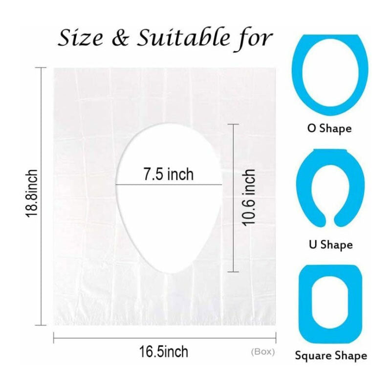 Biodegradable Disposable Plastic Toilet Seat Cover