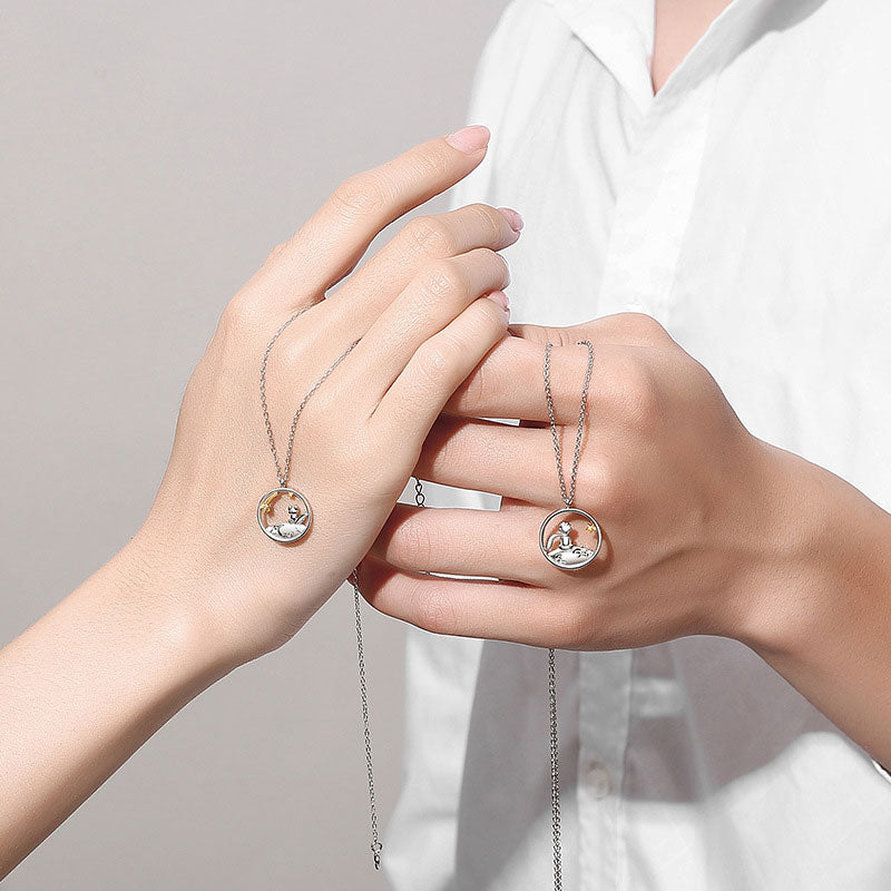 Little Prince And Fox Necklace